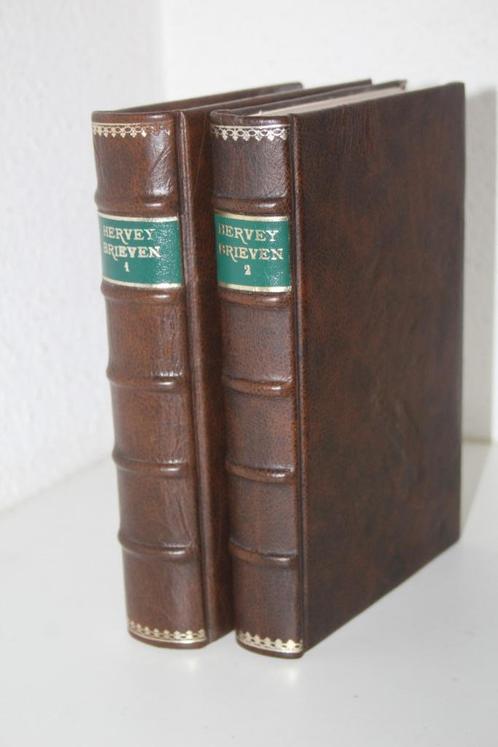 Jakobus Hervey - Brieven in 2 fraaie vollederen banden 1768, Antiek en Kunst, Antiek | Boeken en Bijbels, Ophalen of Verzenden