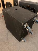 18 inch hoorngeladen subwoofer, Gebruikt, Subwoofer, 120 watt of meer, Ophalen