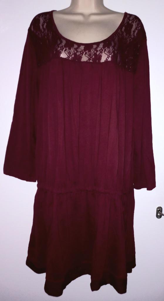 Gina Benotti tuniek maat 48/50, Kleding | Dames, Grote Maten, Zo goed als nieuw, Blouse of Tuniek, Rood, Ophalen of Verzenden