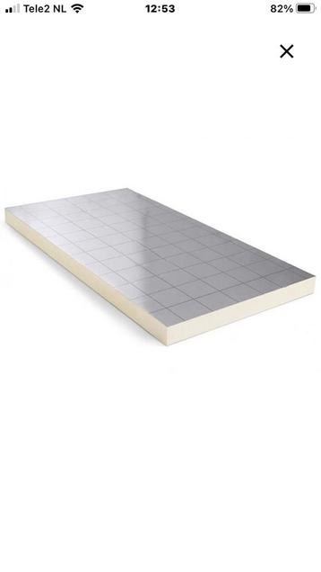 8 cm Pir isolatie 2 zijde folie 60x120-60x240 €15- per m2 beschikbaar voor biedingen