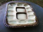 Ceramano, retro schaal voor 12 eieren prachtige kleuren, Ophalen, Overige stijlen, Porselein, Schaal of Schalen