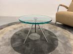 Nieuw Beek Maupertuus Bijzettafel Glas D50 Design Tafel, Huis en Inrichting, 50 tot 100 cm, Rond, Nieuw, Ophalen of Verzenden