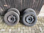 Setje banden skoda fabia, Auto-onderdelen, Banden en Velgen, Ophalen, 14 inch, Gebruikt, Banden en Velgen