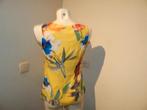 Pauw Amsterdam pracht top geel felle bloemen print 1/S, Kleding | Dames, Tops, Verzenden, Geel, Pauw, Zo goed als nieuw