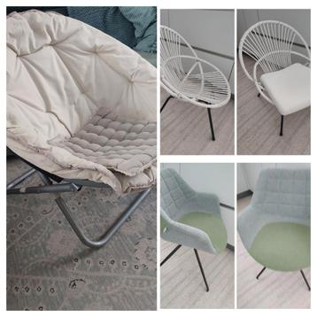 Diverse kuipstoelen - relax stoeken beschikbaar voor biedingen