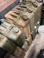 Stalen Jerrycans 20L & 10L (1985) - Goede binne Lak!, Auto diversen, Overige Auto diversen, Ophalen of Verzenden