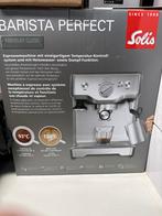 Solis Perfect Barista - Nieuw in doos!, Afneembaar waterreservoir, Espresso apparaat, Nieuw, Gemalen koffie