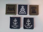 5 borstemblemen, Verzamelen, Ophalen of Verzenden, Landmacht, Nederland