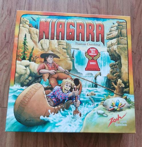 Niagara bordspel, spel vh jaar 2005, Hobby en Vrije tijd, Gezelschapsspellen | Bordspellen, Zo goed als nieuw, Drie of vier spelers