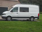 Volkswagen Crafter PC 2.0 TDI 177pk L3H3 364/3500 FWD 2018, Auto's, Bestelauto's, Stof, Zwart, 4 cilinders, Volkswagen