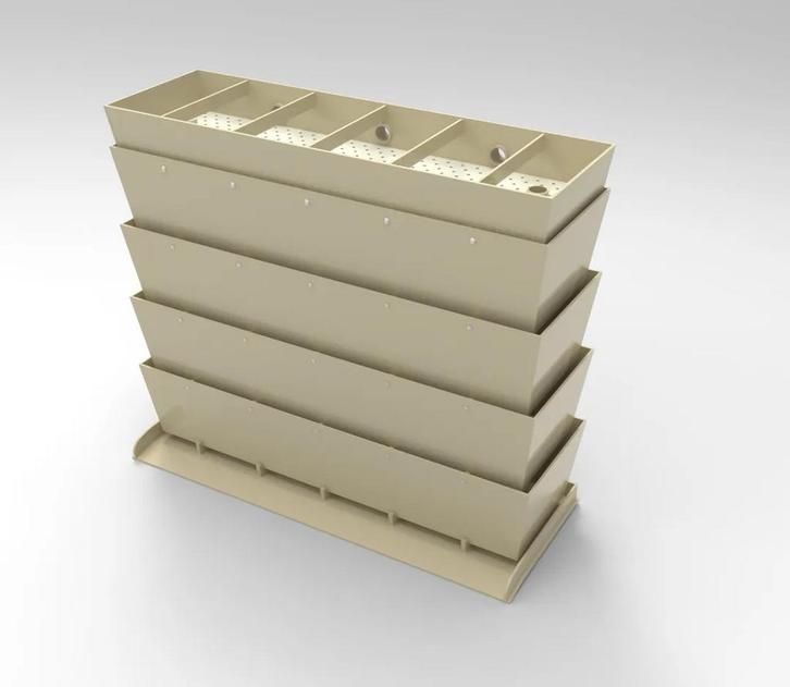 Big TRICKLE VERDEELBAK WATERVAL verdeler combi DEAL, Tuin en Terras, Vijver-toebehoren, Nieuw, Vijverfilter, Ophalen of Verzenden