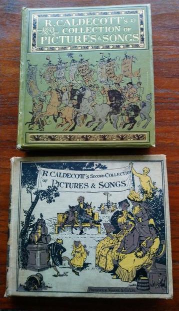 Caldecott's 1st & 2nd collection of pictures and songs beschikbaar voor biedingen