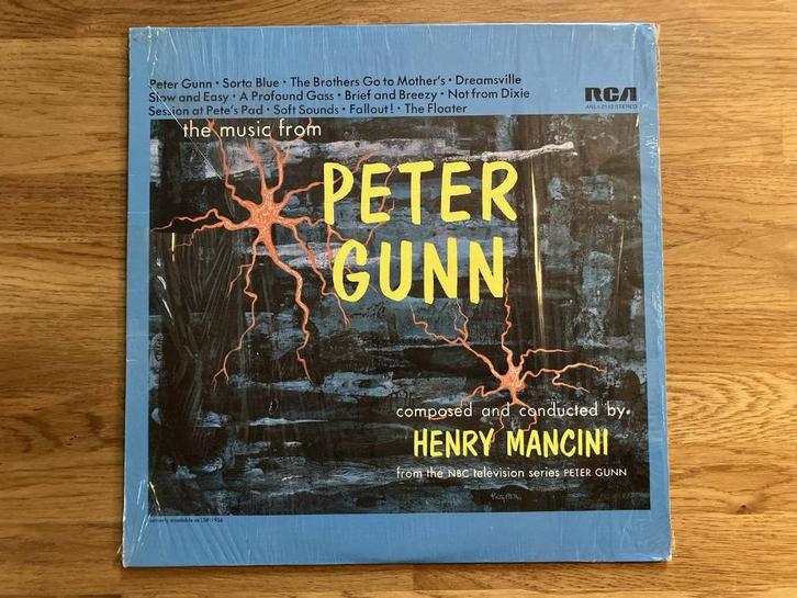 Henry Mancini / The Music From Peter Gunn, Cd's en Dvd's, Vinyl | Jazz en Blues, Zo goed als nieuw, Jazz, 1980 tot heden, Overige formaten