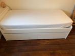 IKEA SLÄKT bedframe met onderbed en opberger, Ophalen, Gebruikt, 90 cm, Eenpersoons