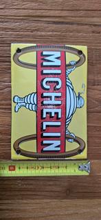 Michelin Emaille Bord 10x15 - Vintage Decoratie, Ophalen of Verzenden