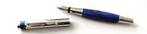 *5 Prachtige  design VULPEN Zilver blauw kleur NIEUW, Ophalen of Verzenden, Nieuw, Vulpen, Overige merken