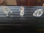 Swarovski Kristallen Beelden Set van 3, Verzamelen, Swarovski, Ophalen of Verzenden, Zo goed als nieuw, Figuurtje