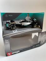 model Mercedes WO7 Hybrid 2016 F1 Lewis Hamilton 1/43, Hobby en Vrije tijd, Modelauto's | 1:43, Ophalen of Verzenden, Gebruikt
