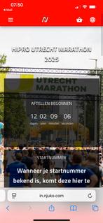 Startbewijs Halve Marathon Utrecht | Startwave 4, Tickets en Kaartjes, Evenementen en Festivals, Eén persoon