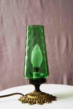 Vintage tafellamp Lucina, Vintage, Ophalen of Verzenden, Zo goed als nieuw, Glas