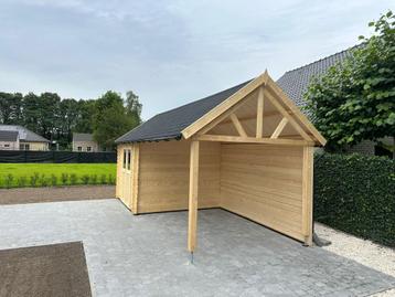 NIEUW Cottage tuinhuis met overkapping 3601EXT beschikbaar voor biedingen