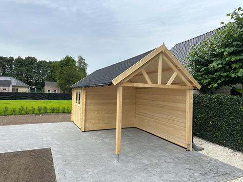 NIEUW Cottage tuinhuis met overkapping 3601EXT, Hobby en Vrije tijd, Overige Hobby en Vrije tijd, Nieuw, Verzenden
