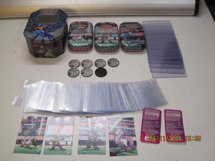 diverse pokemon blokjes en toebehoren in 1 koop (362), Hobby en Vrije tijd, Verzamelkaartspellen | Pokémon, Gebruikt, Overige typen