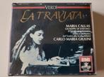 Verdi La Traviata Callas Carlo Maria Giulini la Scala 2 cd, Cd's en Dvd's, Cd's | Klassiek, Ophalen of Verzenden, Zo goed als nieuw
