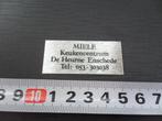 sticker miele keukencentrum de heurne enschede, Ophalen, Zo goed als nieuw