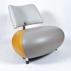 Leolux Pallone Pa Fauteuil leder, Huis en Inrichting, Fauteuils, Ophalen, Zo goed als nieuw, 75 tot 100 cm, Modern