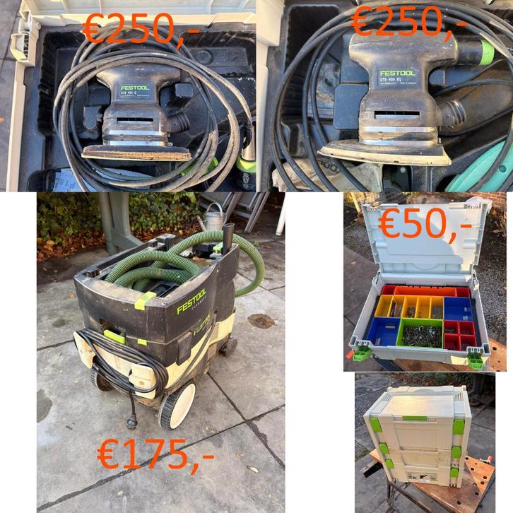 Festool apparatuur, Doe-het-zelf en Verbouw, Gereedschap | Machine-onderdelen en Toebehoren, Gebruikt, Ophalen