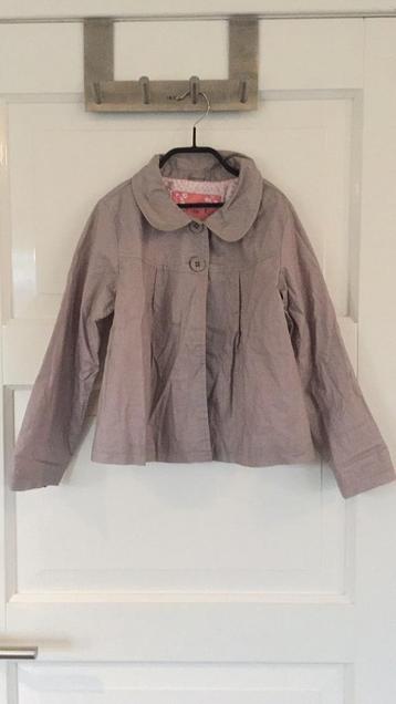 Lisa rose zomerjas maat 8 beige jasje klokmodel 122 beschikbaar voor biedingen