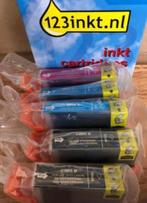 Vijf cartridges 123inktnl voor Canon, Computers en Software, Ophalen of Verzenden, Nieuw, Cartridge, 123inkt nl
