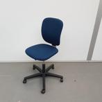 10x Ahrend 262 bureaustoelen kantoor stoelen met blauwe stof, Ophalen, Gebruikt, Zwart