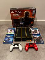 PS4 1TB - Call of Duty Black Ops 3 Limited Edition + Games, Met games, Met 2 controllers, Ophalen of Verzenden, Zo goed als nieuw