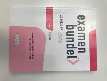 Examenbundel VWO Engels en Wiskunde B  beschikbaar voor biedingen