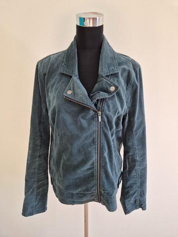 Jas01AN - Groen kort Sandwich jasje maat 44 (1) beschikbaar voor biedingen