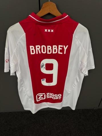 Brian Brobbey gesigneerd AFC 24/25 Thuis Shirt met vlekje beschikbaar voor biedingen