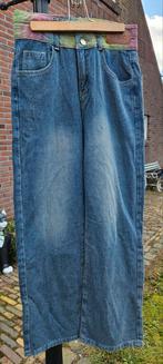 Jeans, hoge taille met wijde pijpen. Mt.L, Ophalen, Nieuw, Blauw, W28 - W29 (confectie 36)