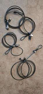 4 Kensington Laptopsloten - Sleutels Inbegrepen, Auto diversen, Ophalen of Verzenden, Gebruikt