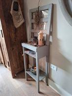 Landelijk tafeltje halkastje sidetable kastje wandmeubel, Huis en Inrichting, Kasten | Wandmeubels, Ophalen, Zo goed als nieuw