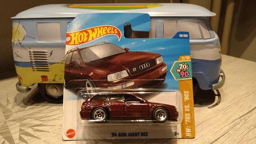 Hotwheels Audi Avant RS2 RS 2 1994 Bordeaux Red 1:64 nieuw, Hobby en Vrije tijd, Modelauto's | Overige schalen, Nieuw, Auto, Ophalen of Verzenden