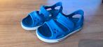Crocs kinderslippers sandaaltjes maat 9 blauw klittenband, Crocs, Jongen of Meisje, Overige typen, Ophalen of Verzenden
