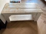 Steigerhouten salon tafel, Huis en Inrichting, Tafels | Salontafels, Ophalen, 100 tot 150 cm, 50 tot 100 cm, Zo goed als nieuw