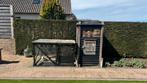 Hooimijt dierenverblijf voor konijnen kip cavia, Dieren en Toebehoren, Knaagdieren en Konijnen | Hokken en Kooien, 110 cm of meer