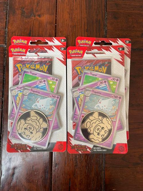 Pokémon Destined Rivals Premium Checklane blister, Hobby en Vrije tijd, Verzamelkaartspellen | Pokémon, Nieuw, Ophalen of Verzenden