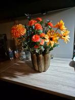 Tulpenvaas met bloemen, Ophalen, Zo goed als nieuw, Binnen