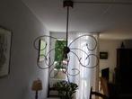 Hanglamp bronskleurig, Huis en Inrichting, Lampen | Hanglampen, Ophalen, Klassiek, Zo goed als nieuw, Metaal