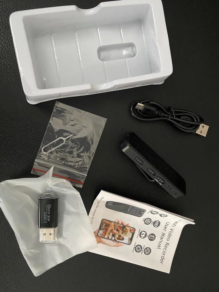 Wifi video recorder, nieuw plus micro SDgeheugenkaart 128 GB, Ophalen of Verzenden, Nieuw