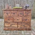 Zeer mooie ladenkast / apothekerskast. Pimpskuorke Ureterp, Huis en Inrichting, Ophalen, 100 tot 150 cm, Nieuw, Minder dan 100 cm